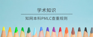 知网本科PMLC查重规则