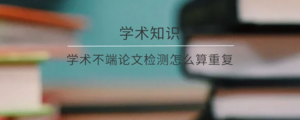 学术不端论文检测怎么算重复.png